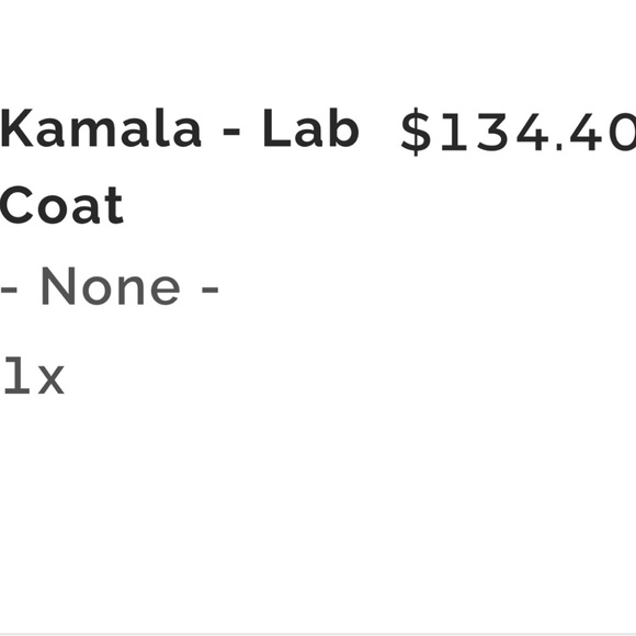 Wearfigs Figs Women's Black lab Coat new without tags - Picture 3 of 8